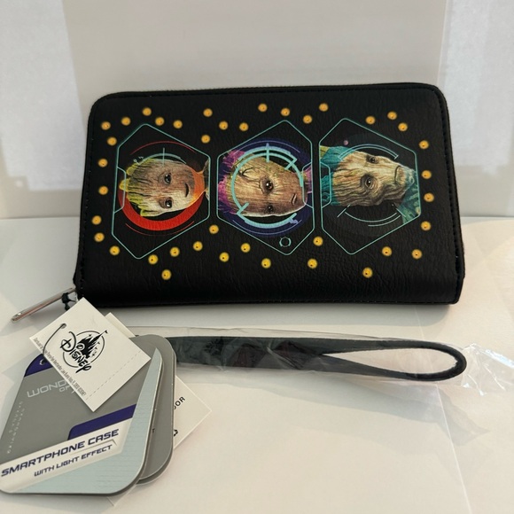 Disney Handbags - NWT. Disney Parks Marvel Guardians of Galaxy - I Am Groot Phone Case Wallet